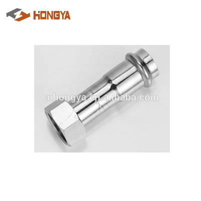 Stainless Steel Press Plumbing Fittings Equal Coupling