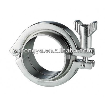 Sanitary pipe fittings stainless steel sanitary clamp