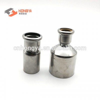 Sanitary Stainless steel fitting Reducer with plain end M type