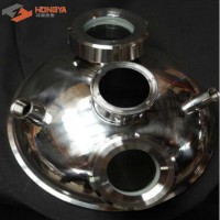 Stainless Steel Collection Tank Hemispherical Lid for BHO Closed Loop Extractions