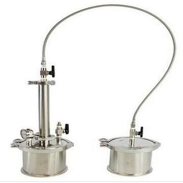 SS 304 STAINLESS STEEL 45G -270G PASSIVE BHO CLOSED LOOP EXTRACTOR