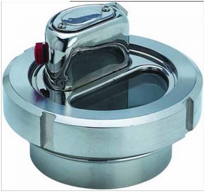 SS304 Sanitary Stainless Steel sight glass with lamp